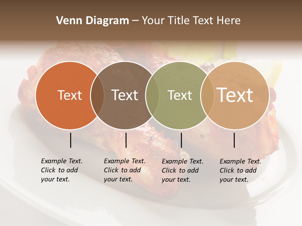Leg Vegetable Salad PowerPoint Template