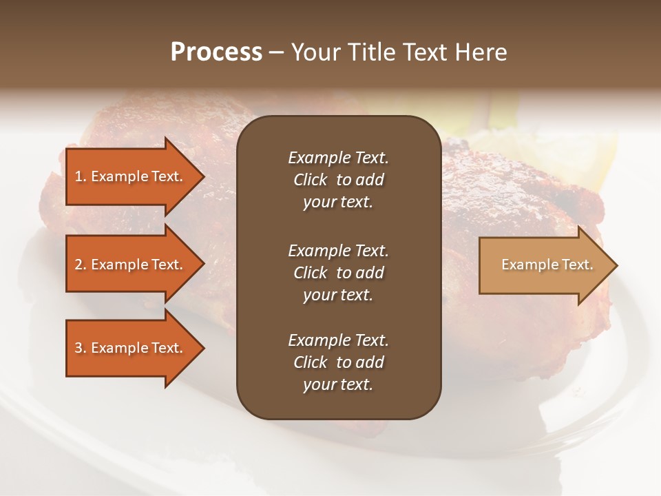 Leg Vegetable Salad PowerPoint Template