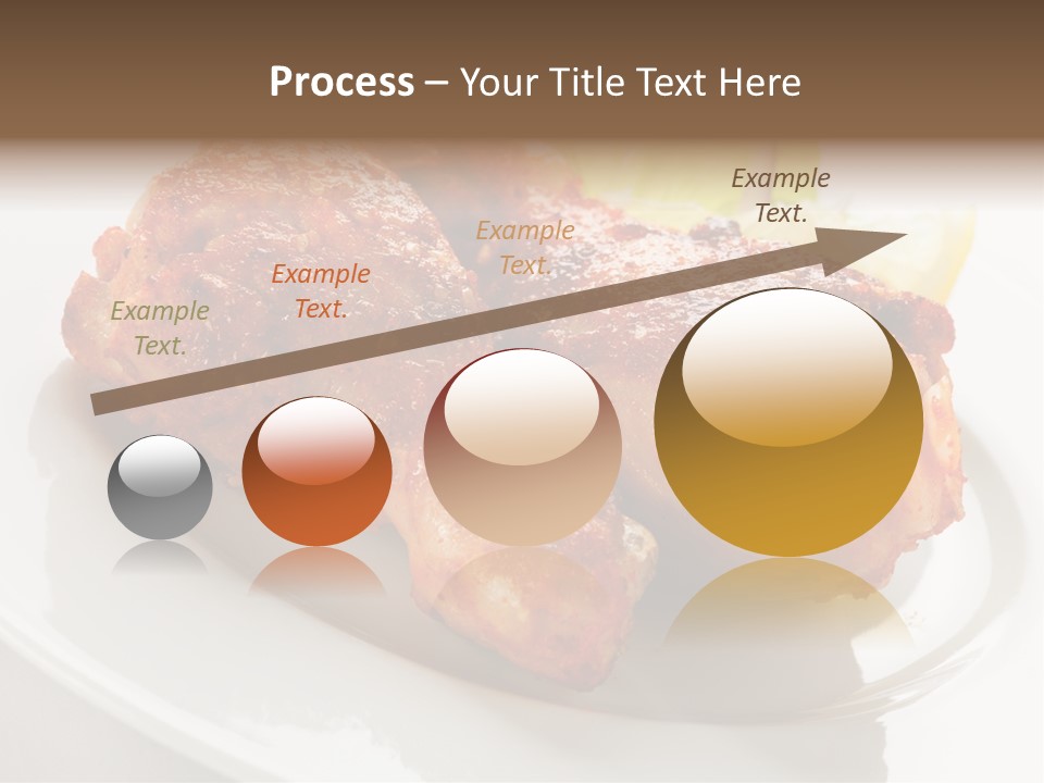 Leg Vegetable Salad PowerPoint Template