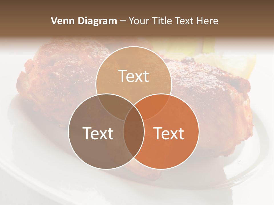 Leg Vegetable Salad PowerPoint Template