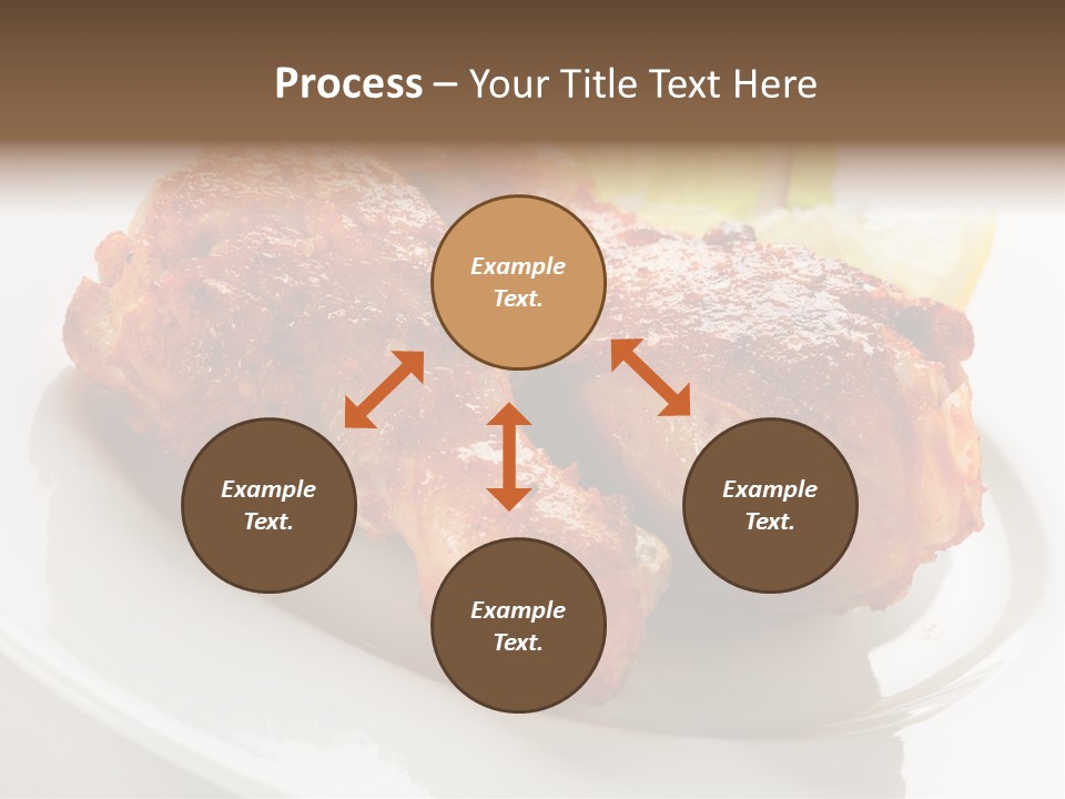 Leg Vegetable Salad PowerPoint Template
