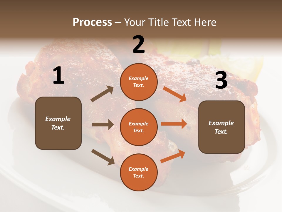 Leg Vegetable Salad PowerPoint Template