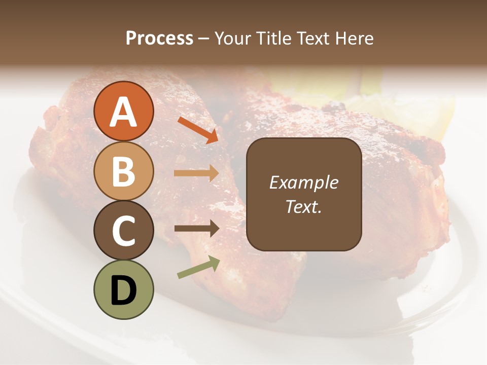 Leg Vegetable Salad PowerPoint Template