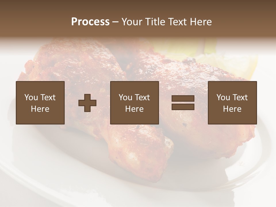 Leg Vegetable Salad PowerPoint Template