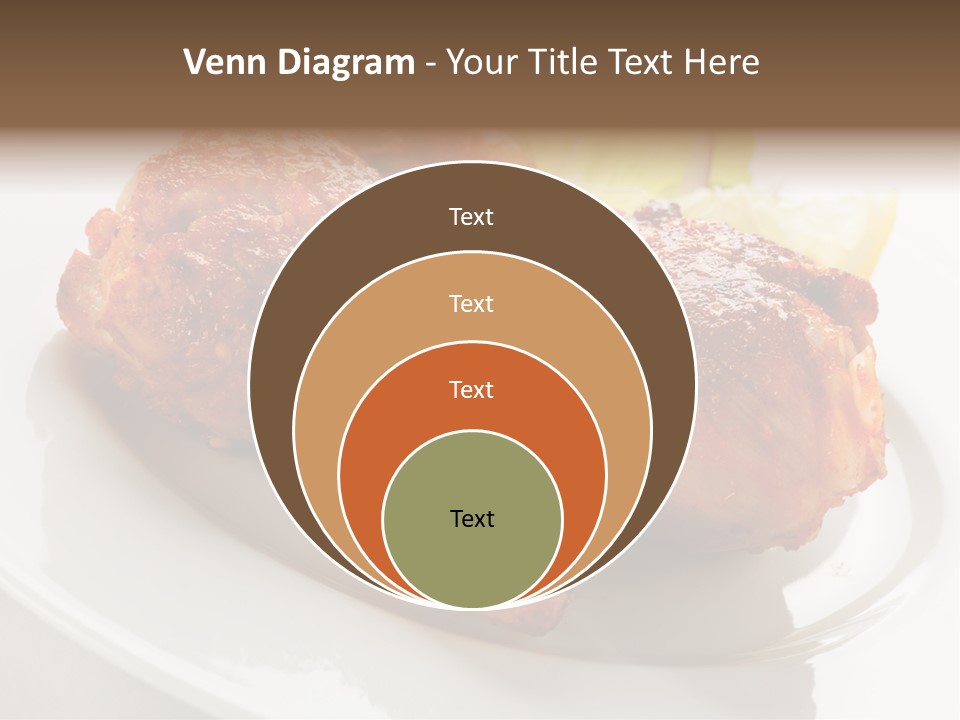 Leg Vegetable Salad PowerPoint Template