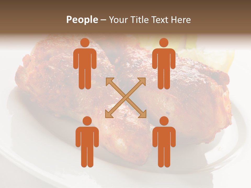 Leg Vegetable Salad PowerPoint Template