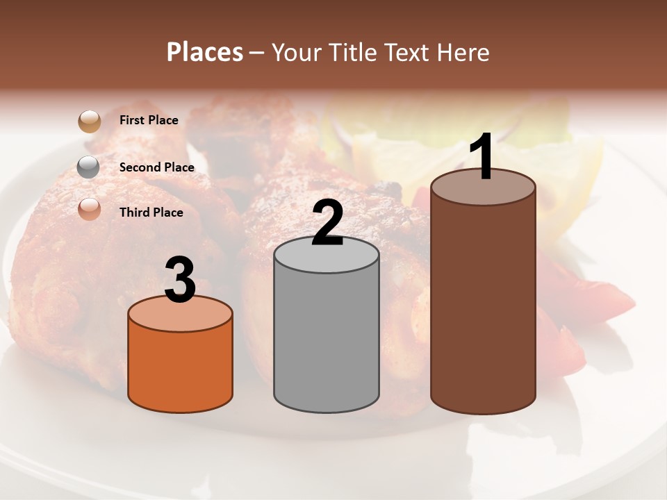 Leg Calorie Poultry PowerPoint Template