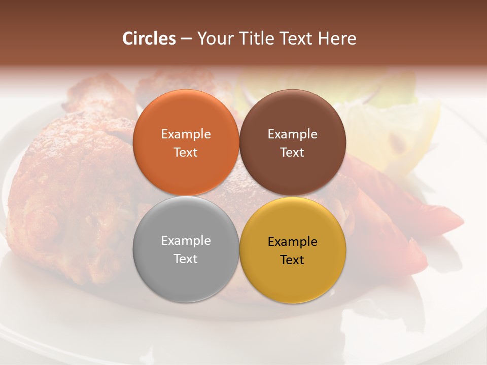 Leg Calorie Poultry PowerPoint Template