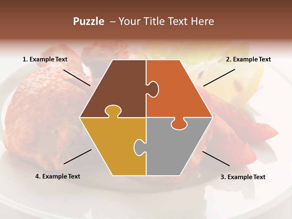 Leg Calorie Poultry PowerPoint Template
