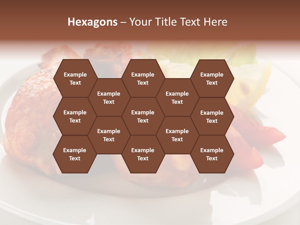 Leg Calorie Poultry PowerPoint Template