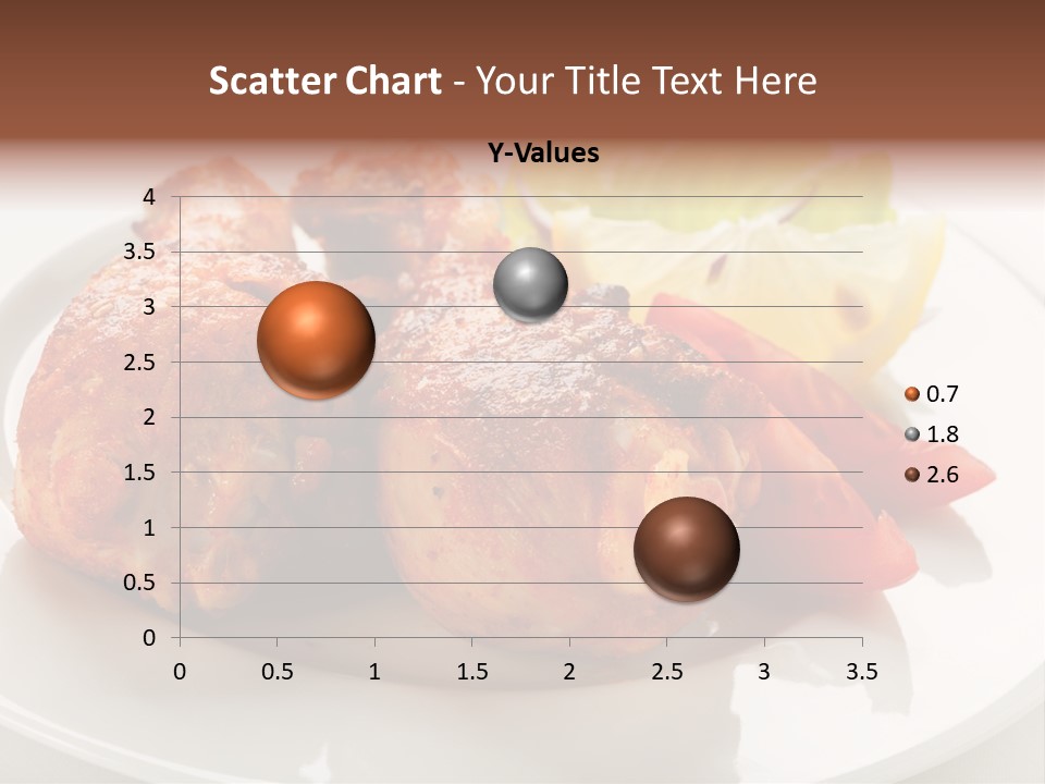 Leg Calorie Poultry PowerPoint Template
