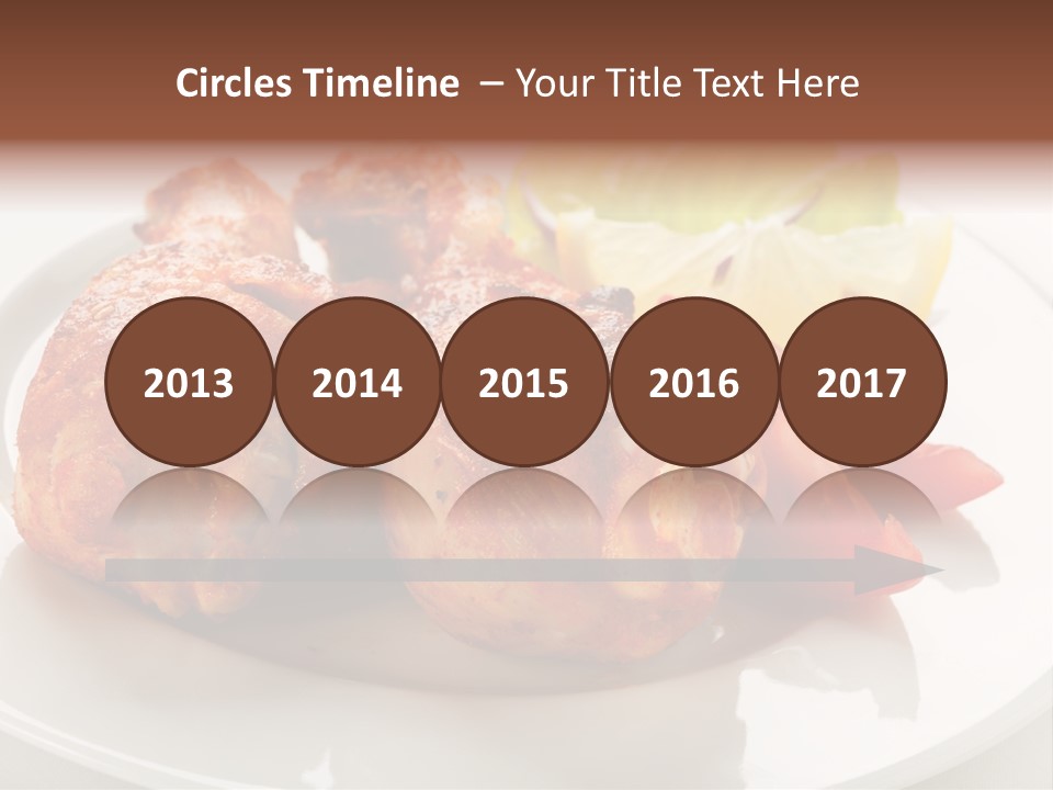 Leg Calorie Poultry PowerPoint Template