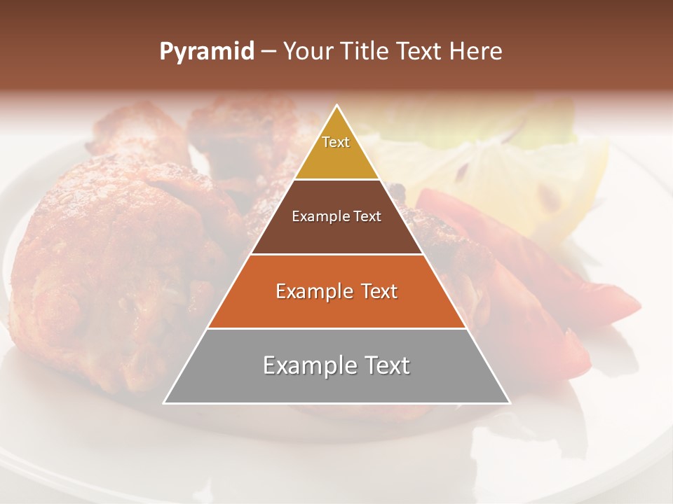 Leg Calorie Poultry PowerPoint Template