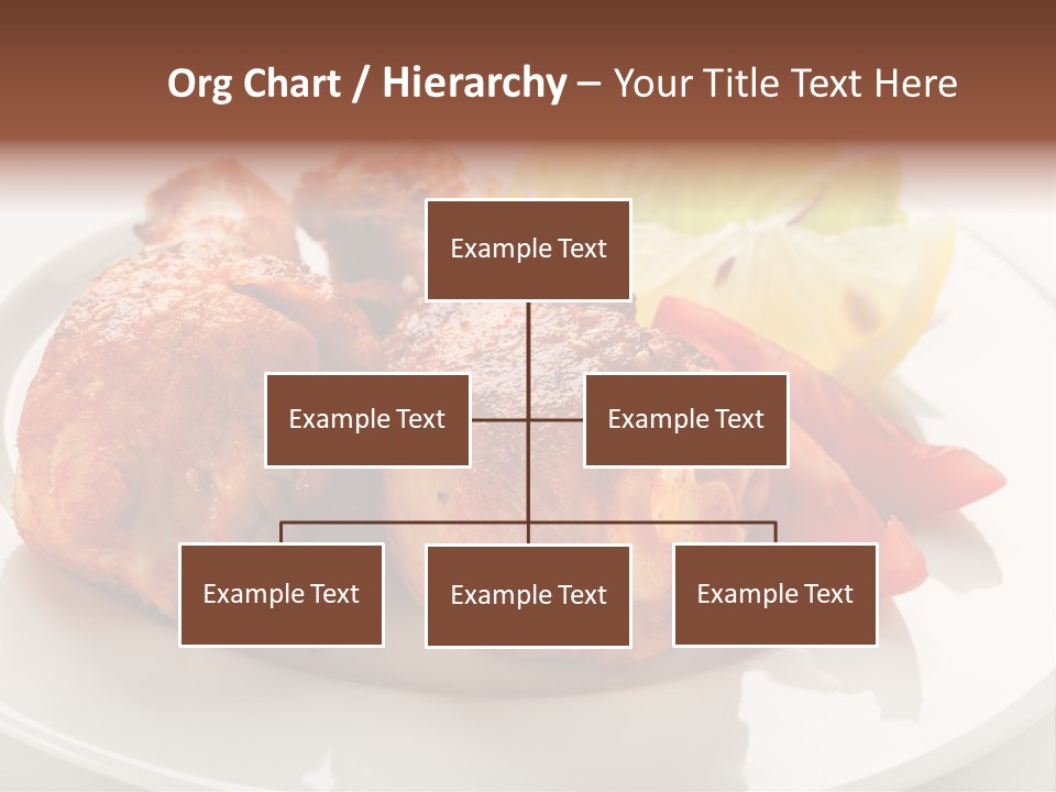Leg Calorie Poultry PowerPoint Template