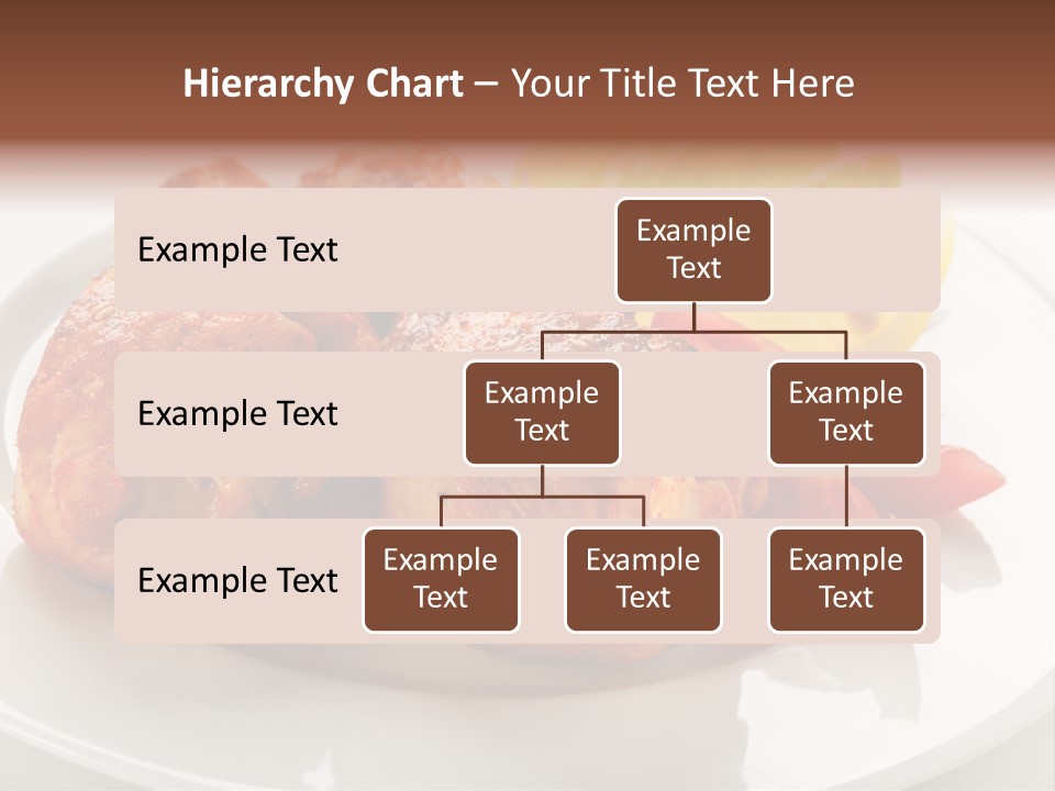 Leg Calorie Poultry PowerPoint Template