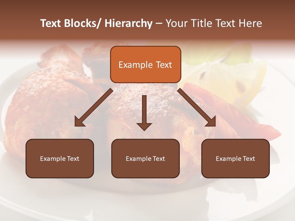 Leg Calorie Poultry PowerPoint Template