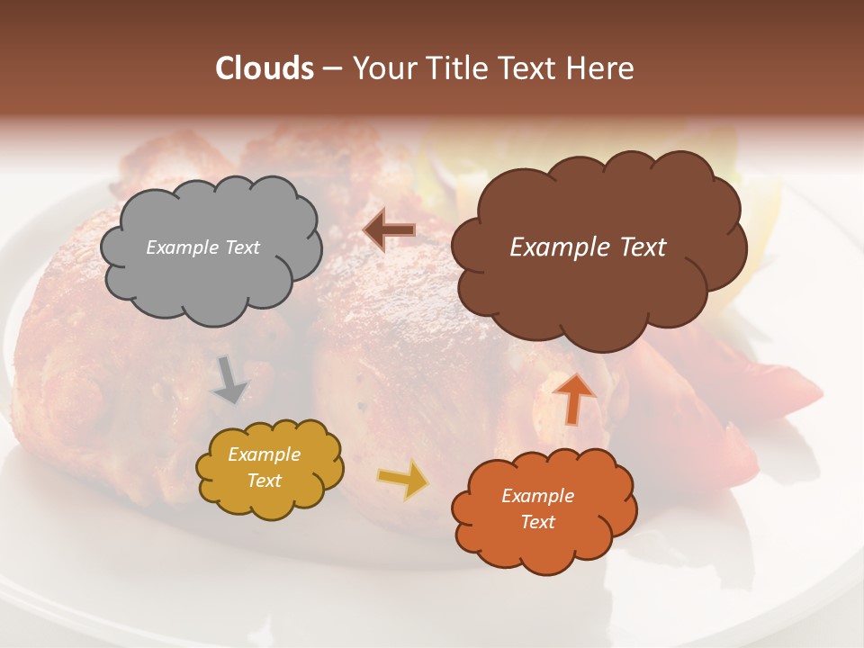 Leg Calorie Poultry PowerPoint Template