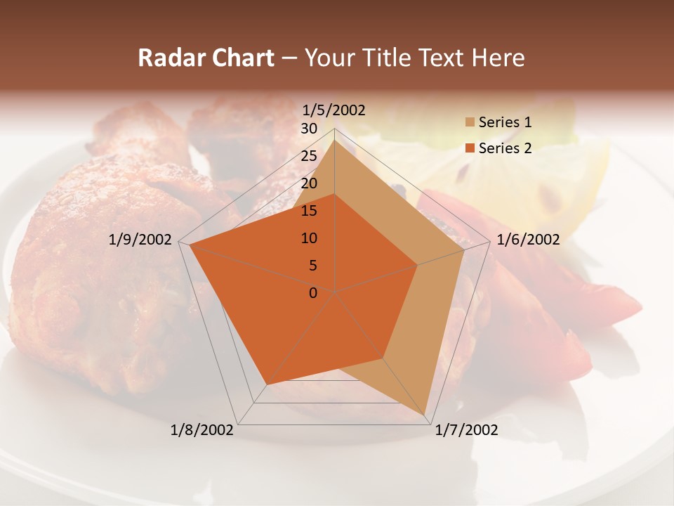Leg Calorie Poultry PowerPoint Template