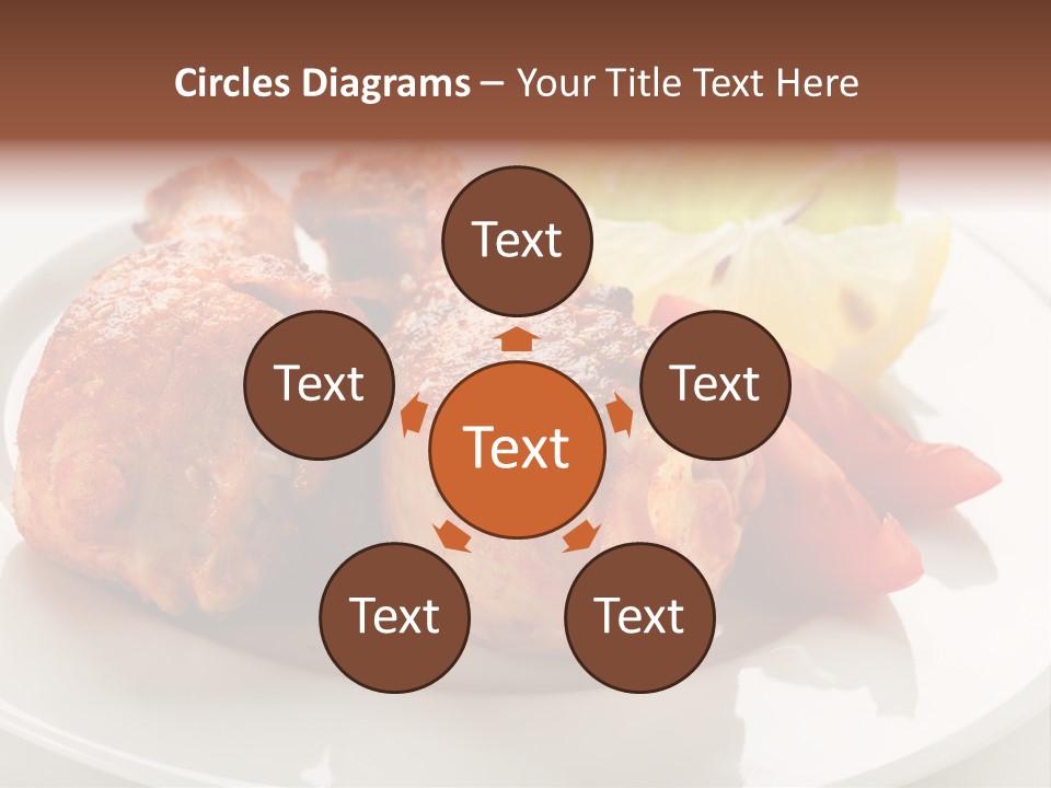 Leg Calorie Poultry PowerPoint Template