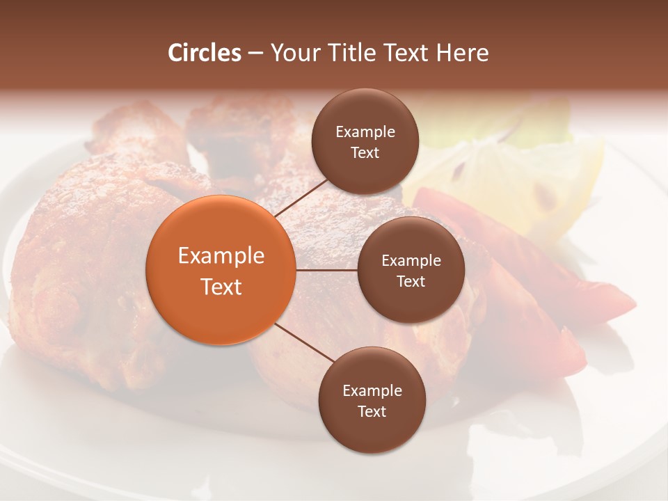 Leg Calorie Poultry PowerPoint Template