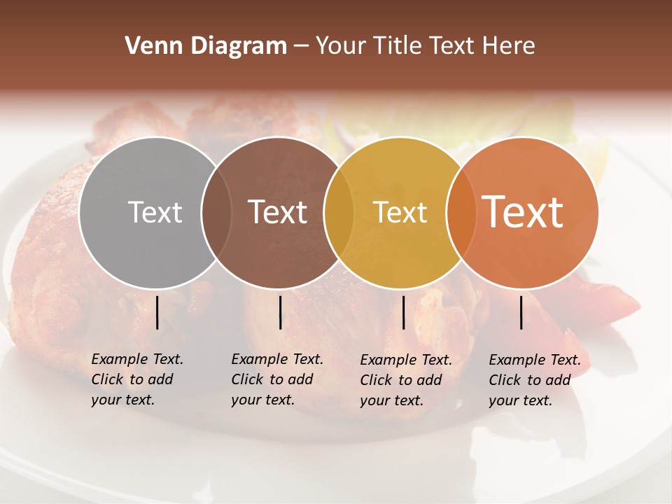 Leg Calorie Poultry PowerPoint Template