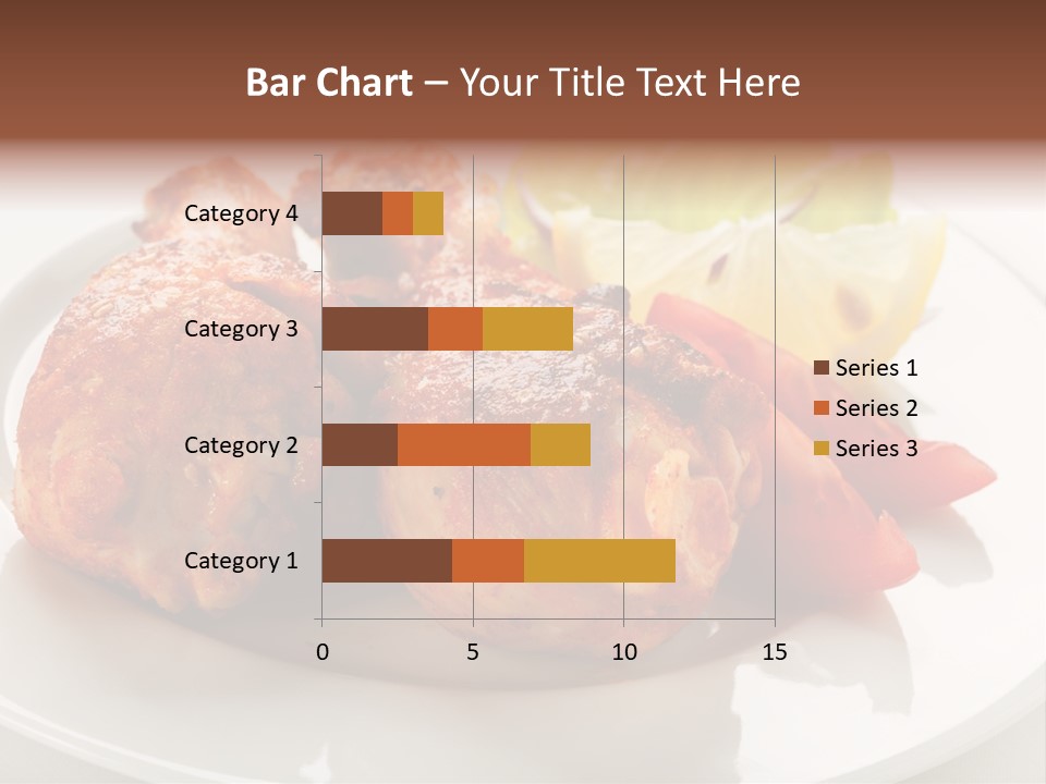 Leg Calorie Poultry PowerPoint Template