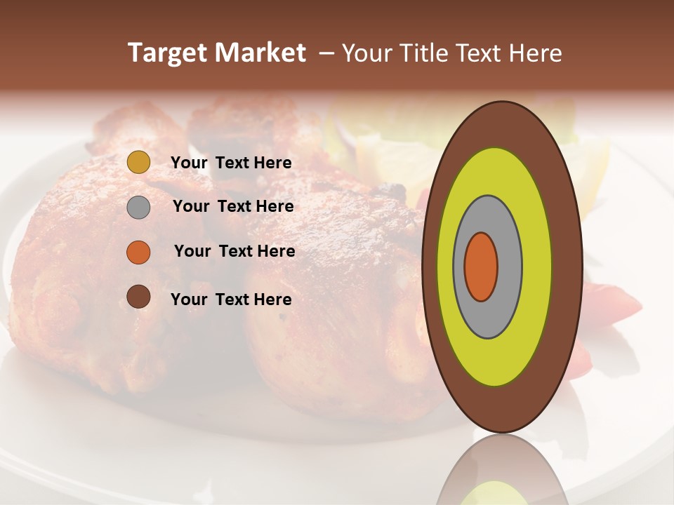 Leg Calorie Poultry PowerPoint Template