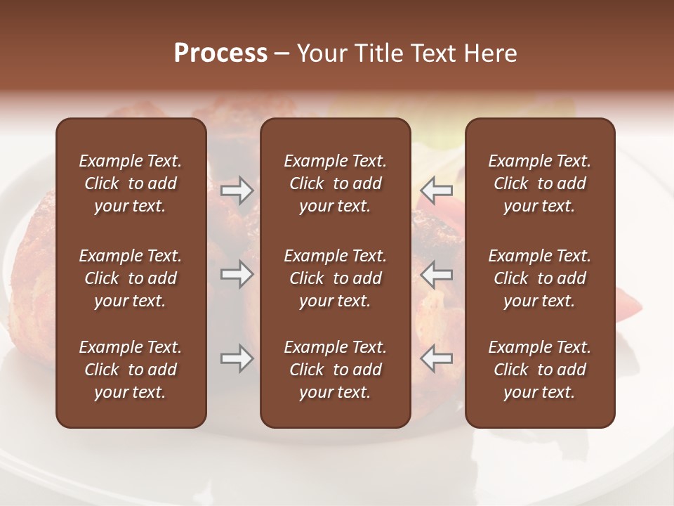 Leg Calorie Poultry PowerPoint Template
