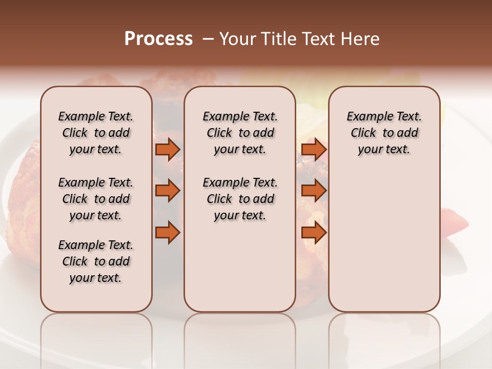 Leg Calorie Poultry PowerPoint Template