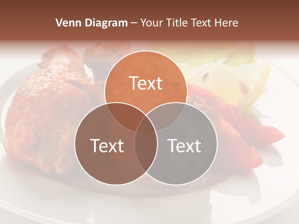 Leg Calorie Poultry PowerPoint Template