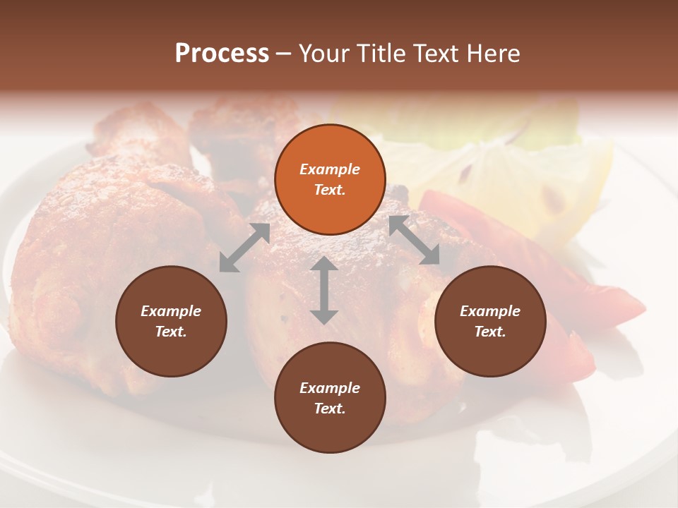Leg Calorie Poultry PowerPoint Template