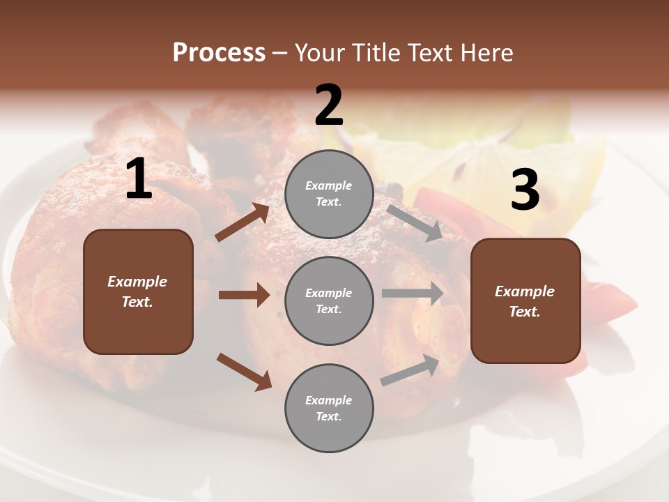 Leg Calorie Poultry PowerPoint Template