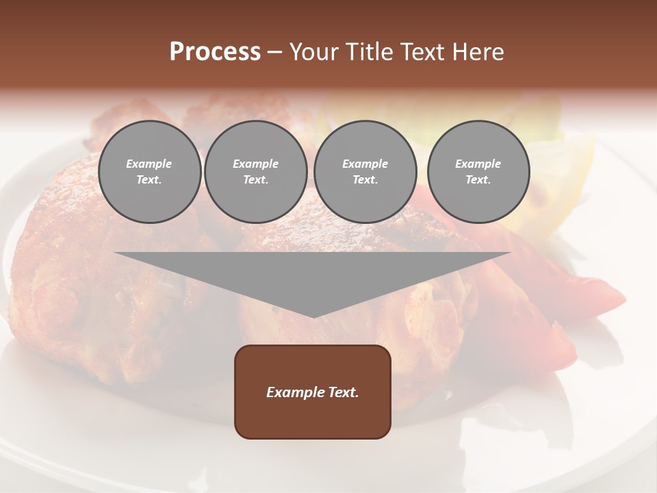 Leg Calorie Poultry PowerPoint Template