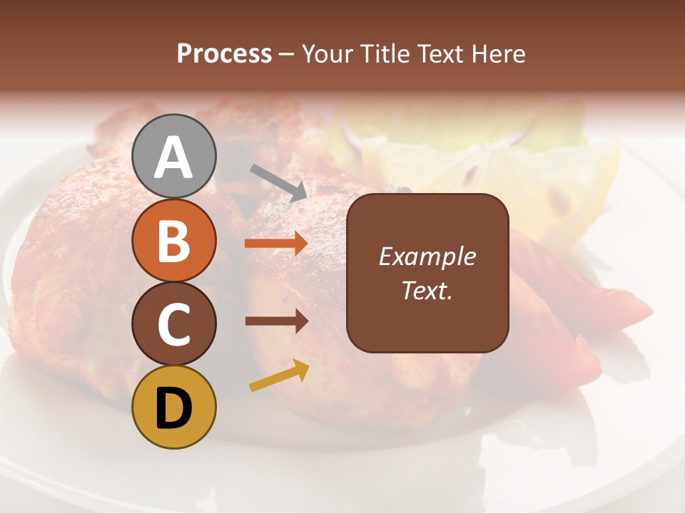 Leg Calorie Poultry PowerPoint Template