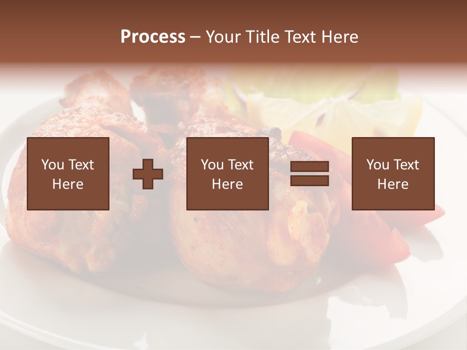 Leg Calorie Poultry PowerPoint Template