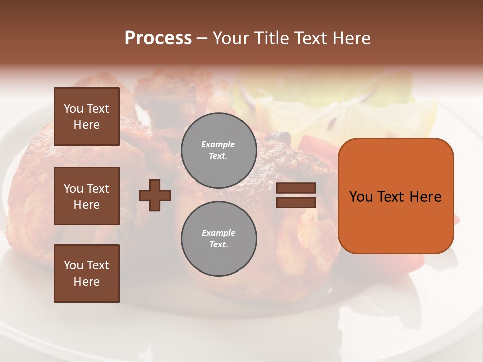 Leg Calorie Poultry PowerPoint Template