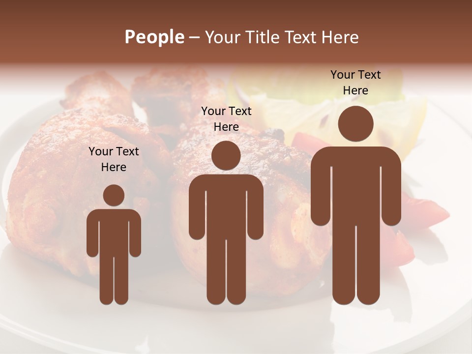 Leg Calorie Poultry PowerPoint Template