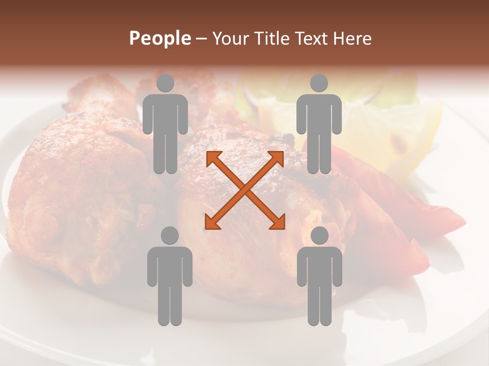Leg Calorie Poultry PowerPoint Template