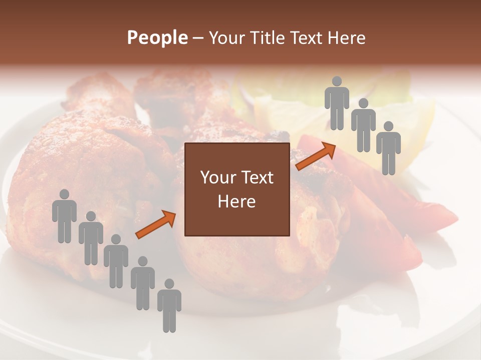 Leg Calorie Poultry PowerPoint Template