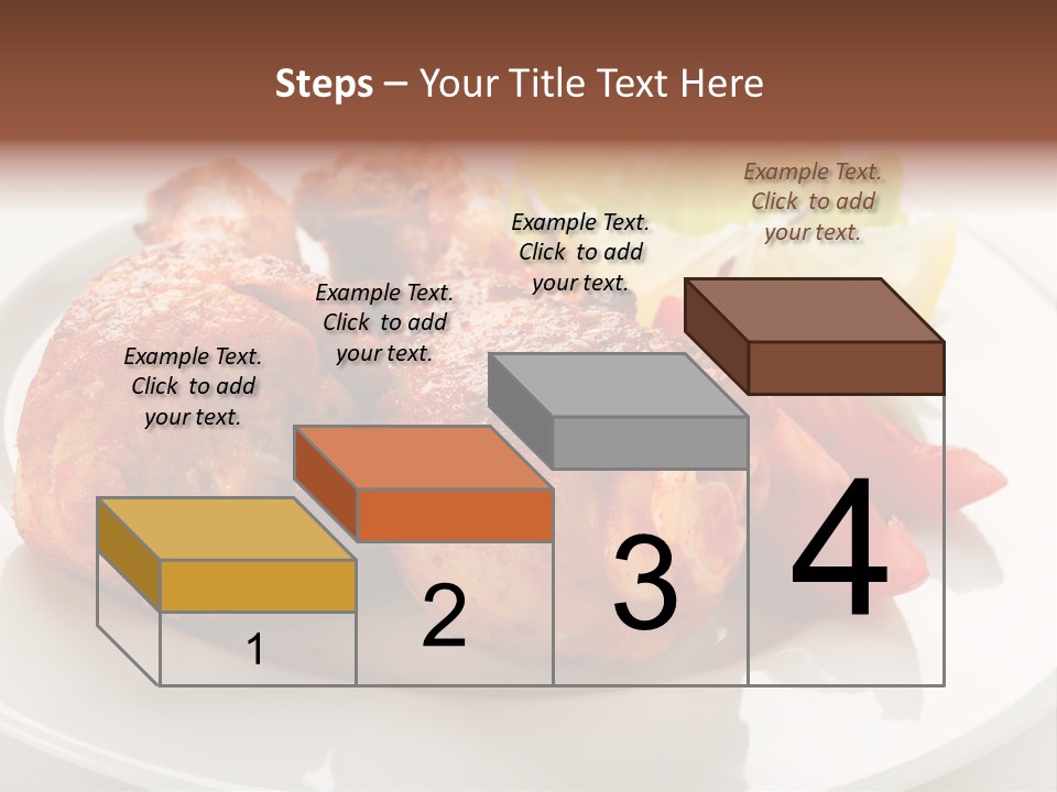 Leg Calorie Poultry PowerPoint Template