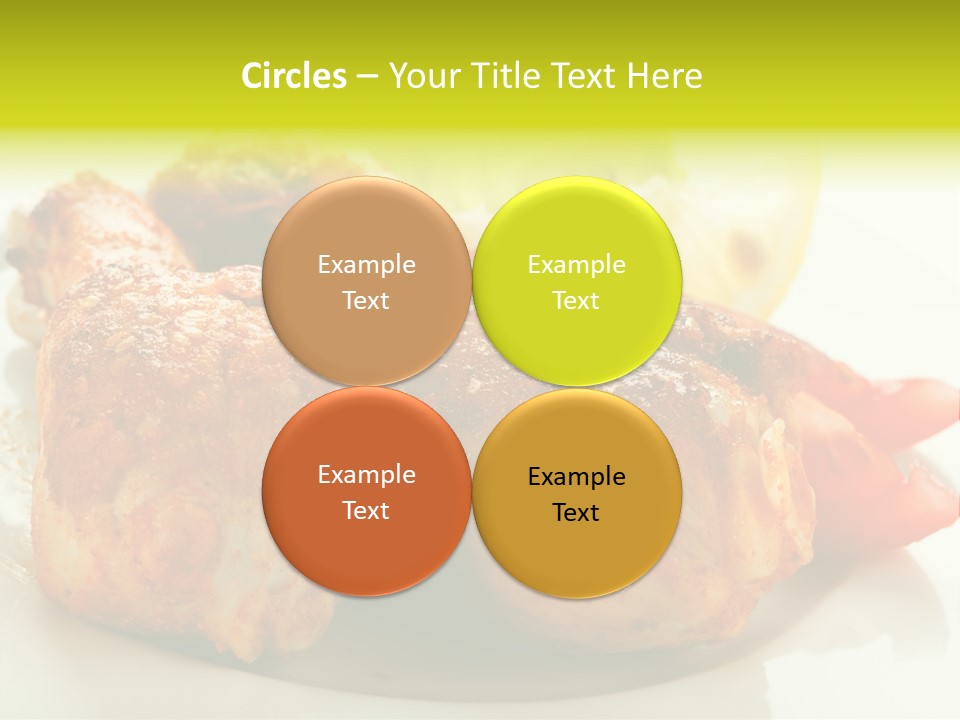 Poultry Meal Leg PowerPoint Template