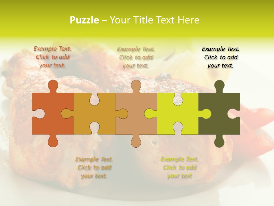 Poultry Meal Leg PowerPoint Template