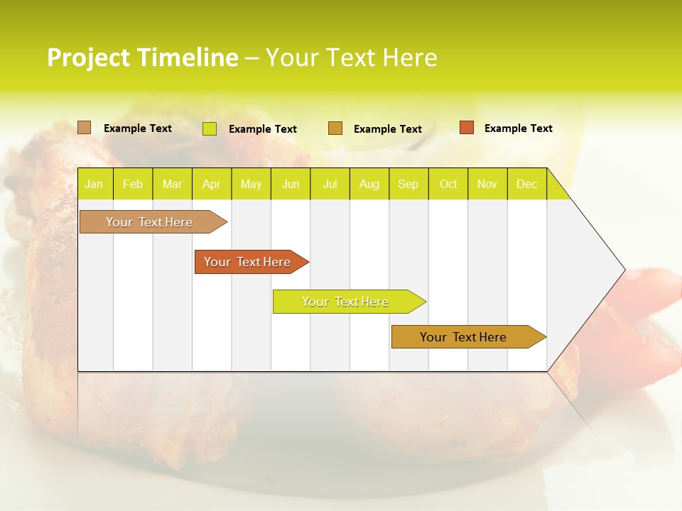 Poultry Meal Leg PowerPoint Template