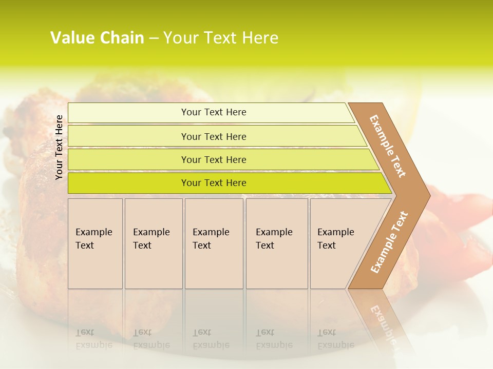 Poultry Meal Leg PowerPoint Template