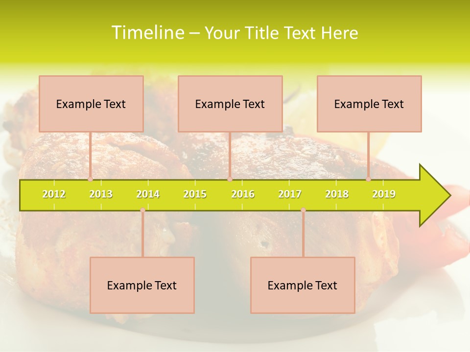 Poultry Meal Leg PowerPoint Template