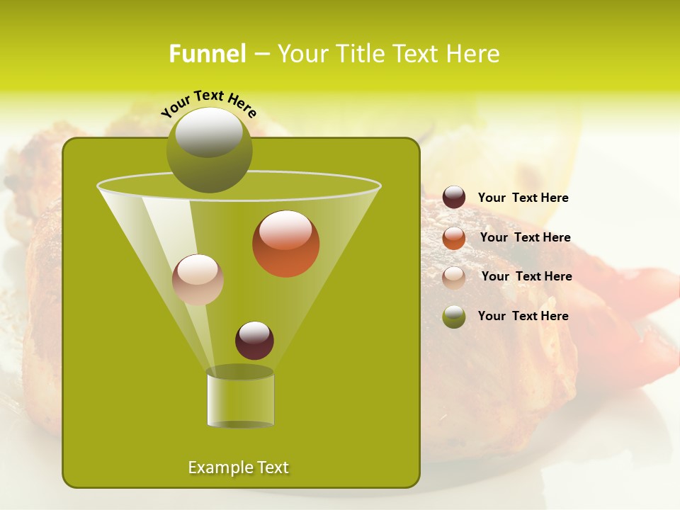 Poultry Meal Leg PowerPoint Template