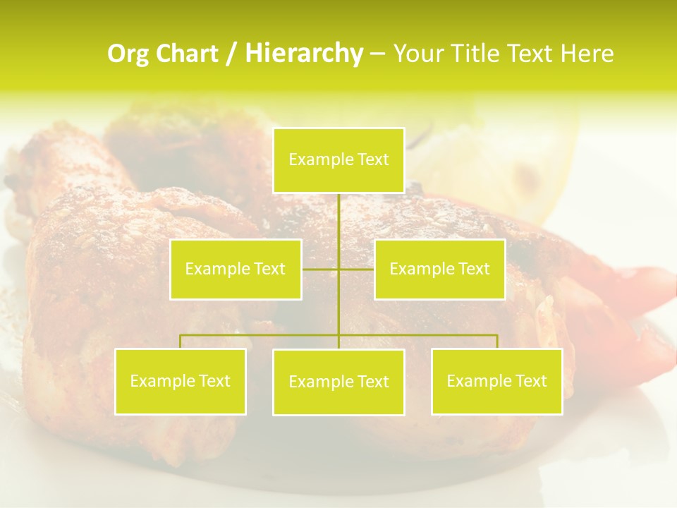 Poultry Meal Leg PowerPoint Template