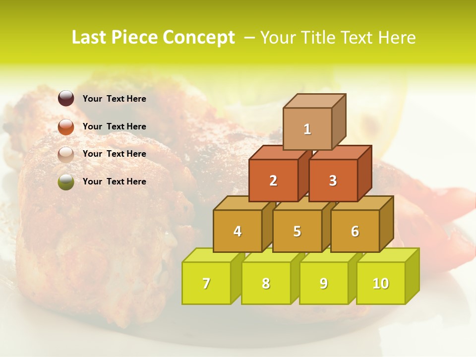 Poultry Meal Leg PowerPoint Template