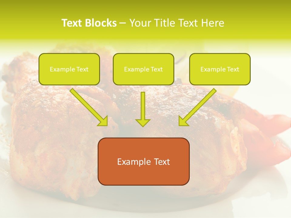 Poultry Meal Leg PowerPoint Template