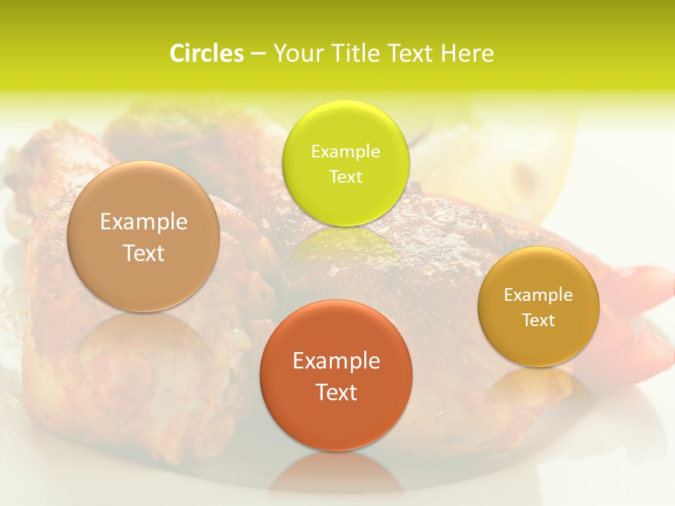 Poultry Meal Leg PowerPoint Template